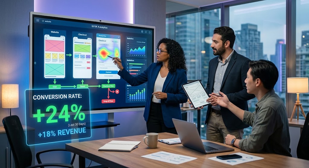 Why UI/UX is the Secret Weapon for High-Converting Websites